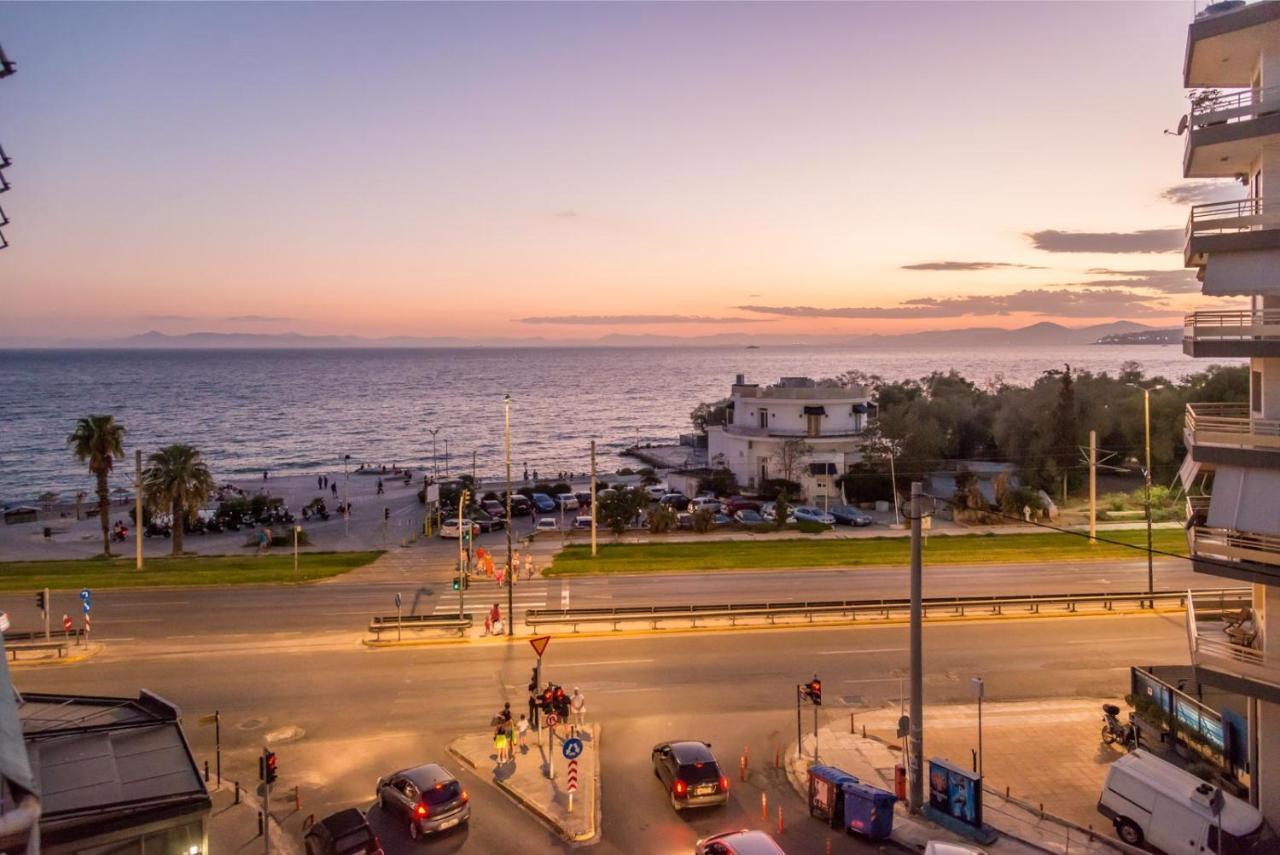 Flisvos Elite Seafront Luxury Apartment Афины Экстерьер фото
