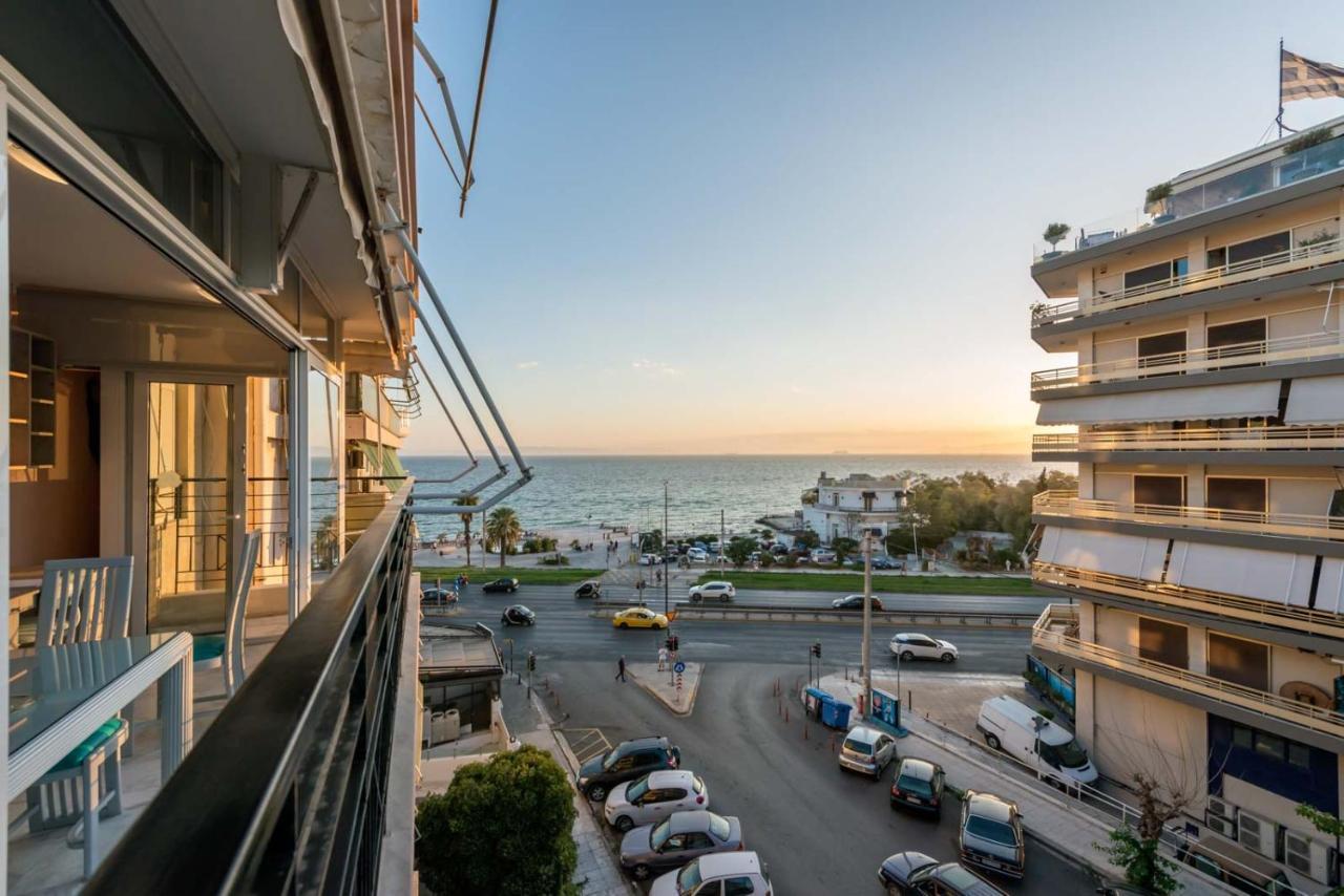 Flisvos Elite Seafront Luxury Apartment Афины Экстерьер фото