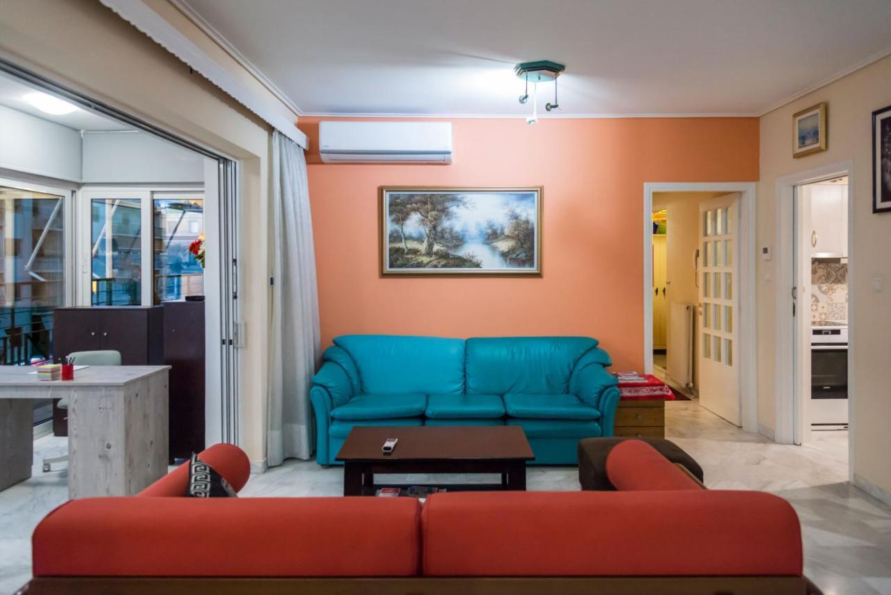 Flisvos Elite Seafront Luxury Apartment Афины Экстерьер фото