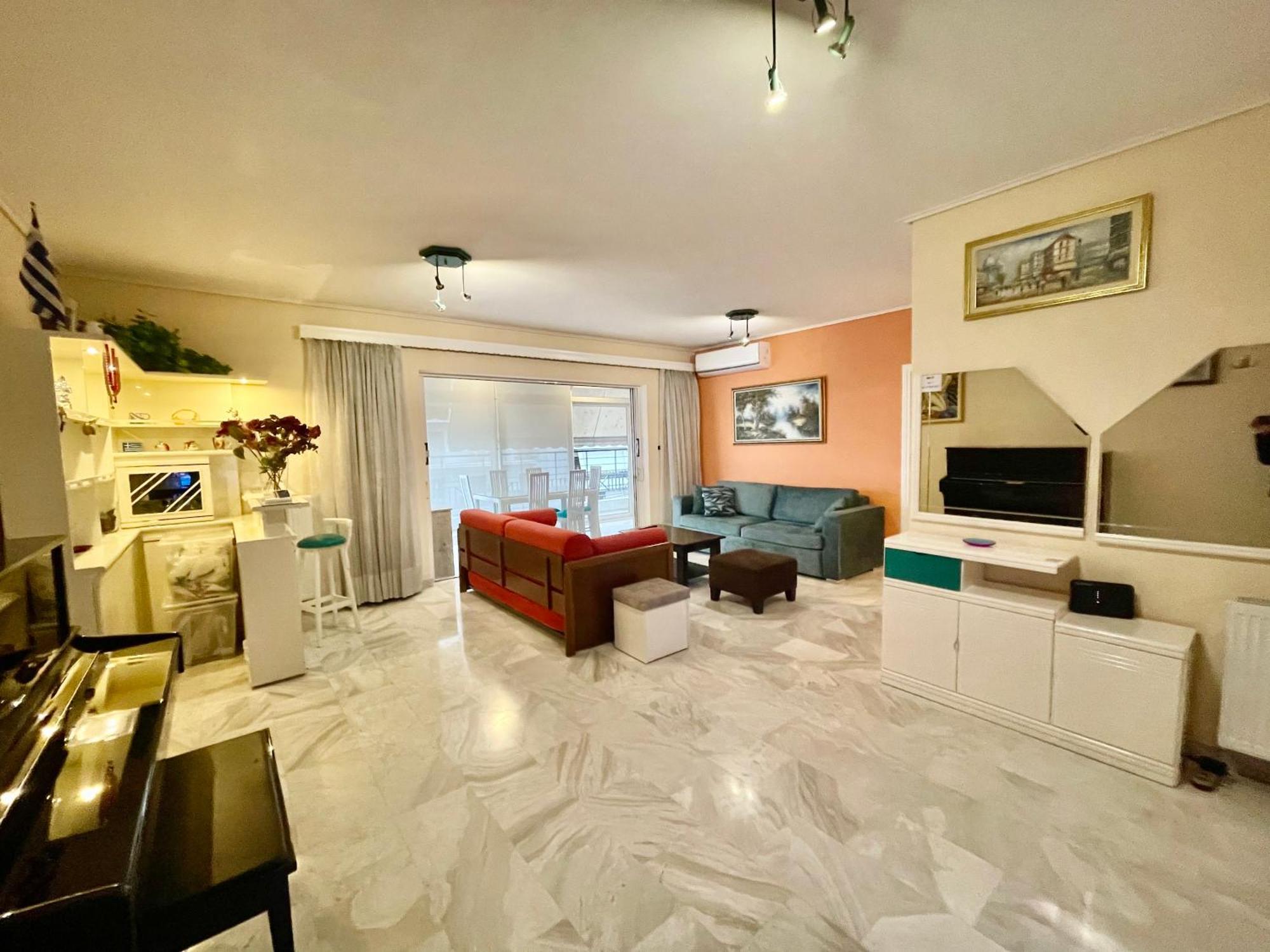 Flisvos Elite Seafront Luxury Apartment Афины Экстерьер фото
