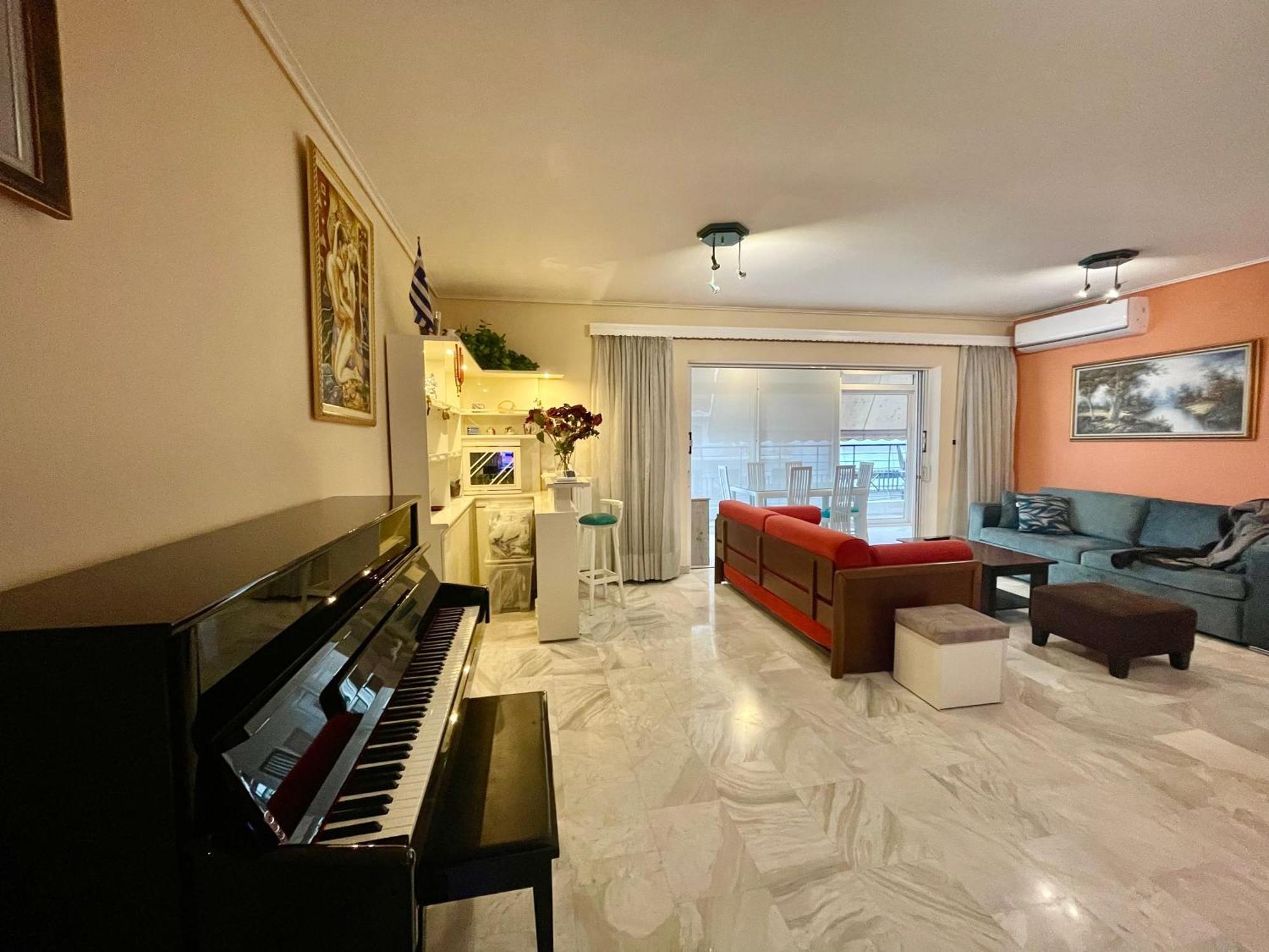 Flisvos Elite Seafront Luxury Apartment Афины Экстерьер фото
